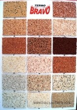 Текстуры мраморных штукатурок, гранитная крошка. &mdash; Альта Вира